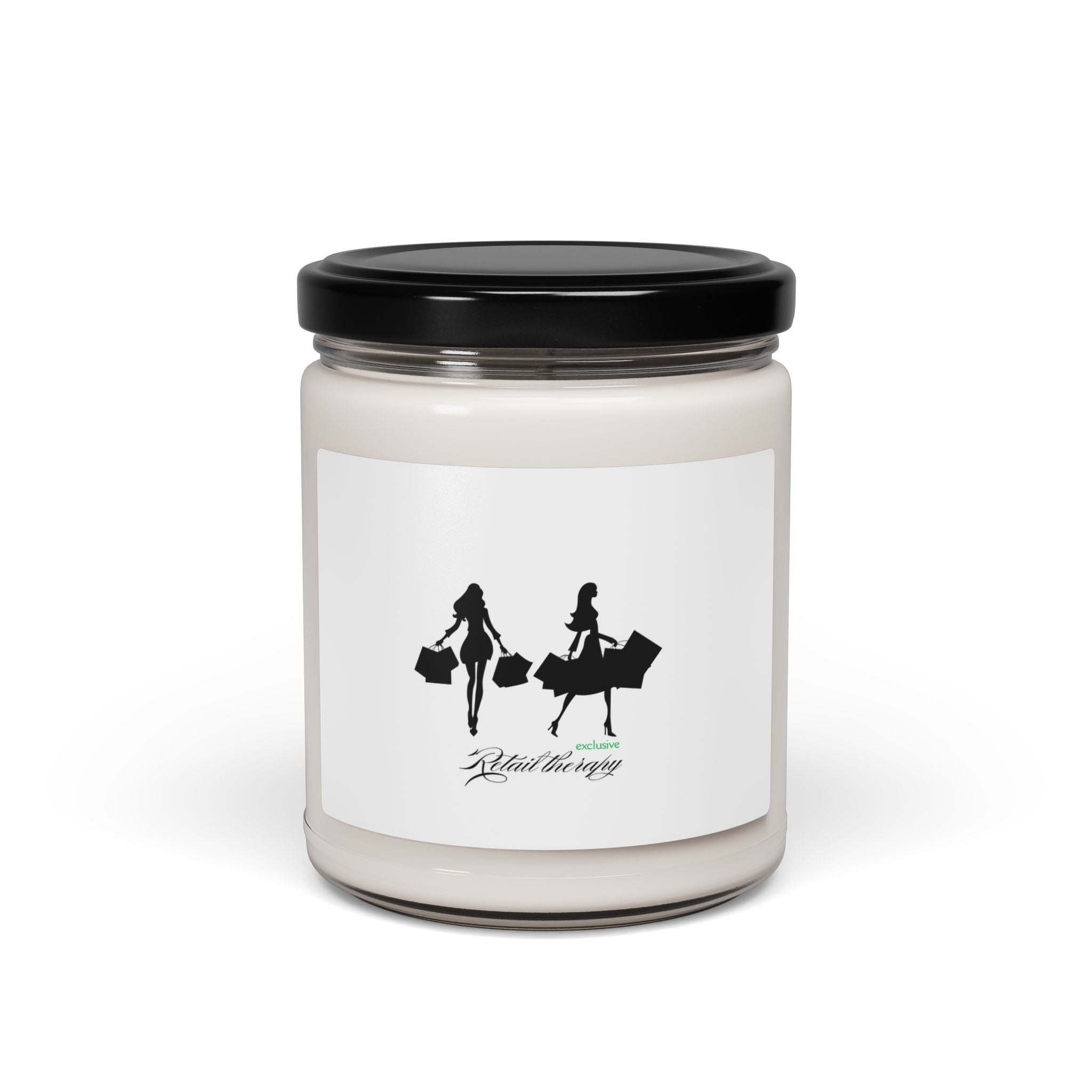 Shopping Girls Scented Soy Candle — 9oz Jar Candle for Fashion Lovers