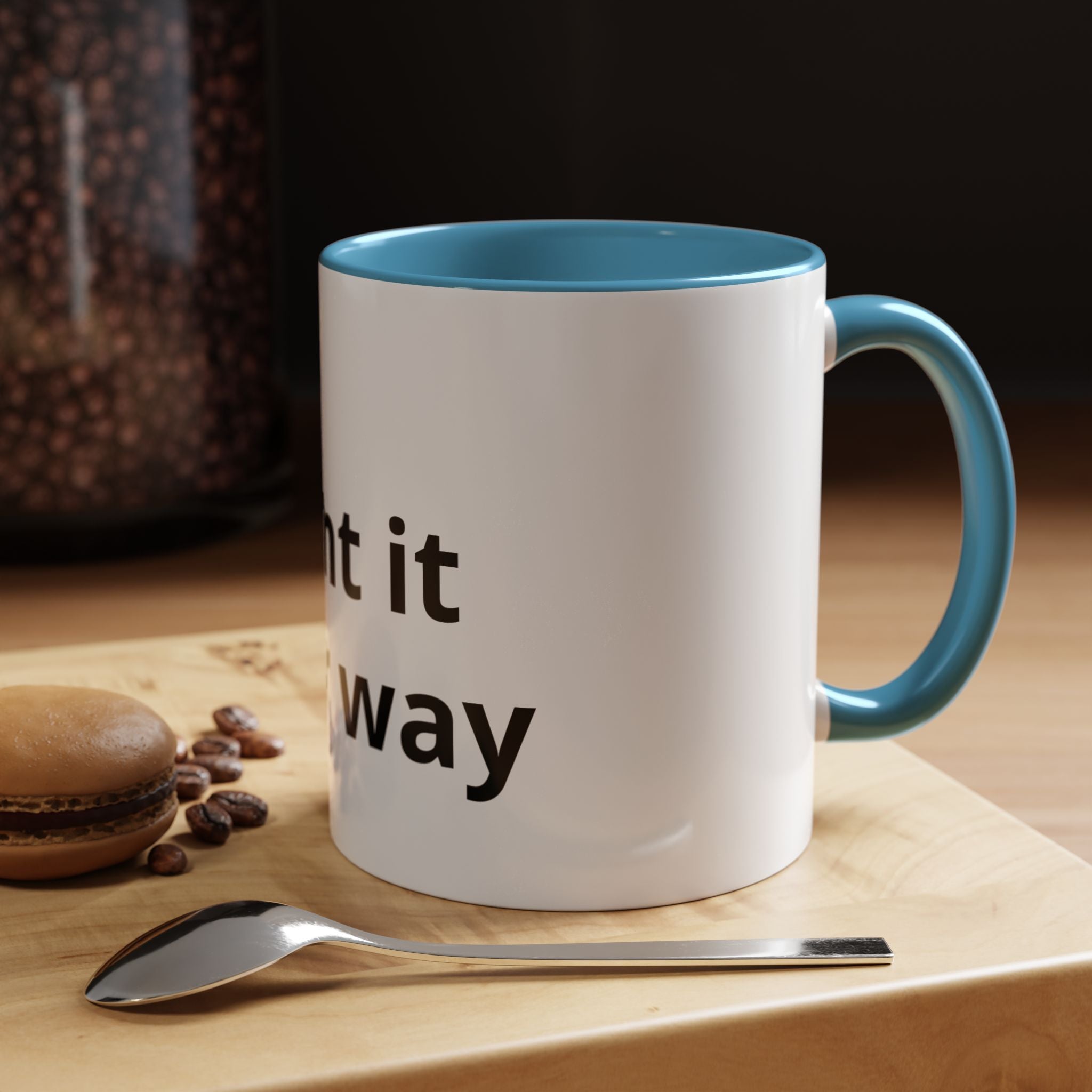 Customizable Coffee Mug — 'Print It Your Way' Black-Trim Ceramic Mug (11/15oz)