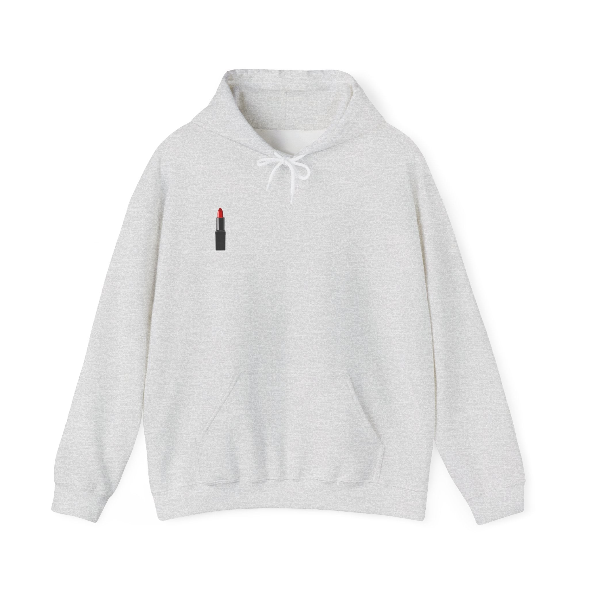 Lipstick Graphic Hoodie — "Learn to Stay Focused to Revolt" Inspirational Streetwear