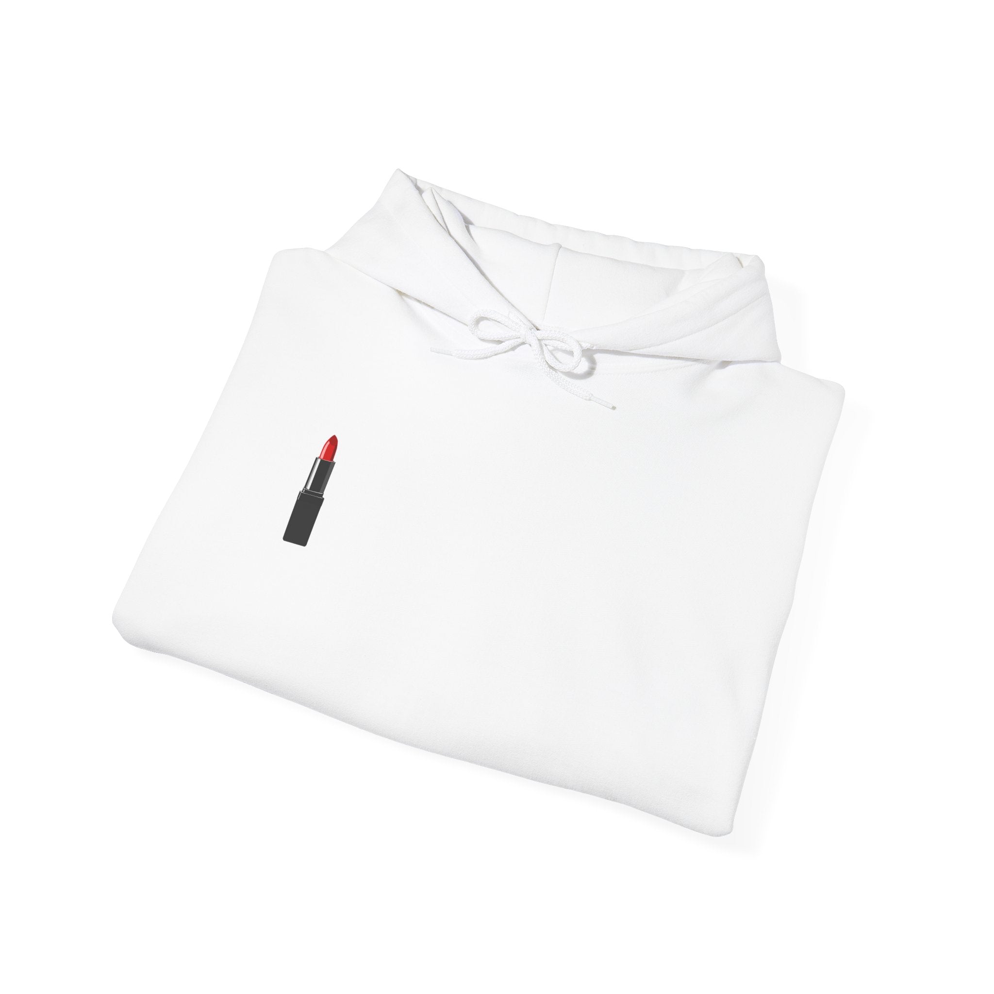 Lipstick Graphic Hoodie — "Learn to Stay Focused to Revolt" Inspirational Streetwear